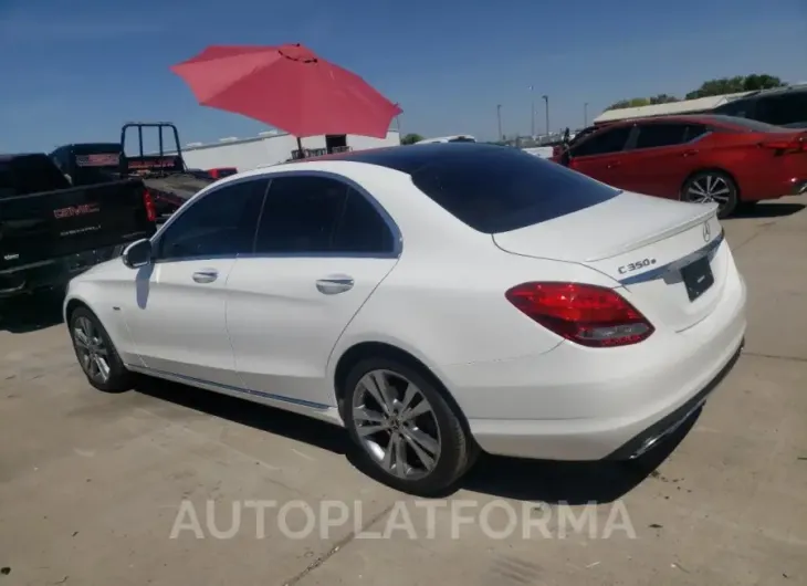 MERCEDES-BENZ C 350E 2017 vin 55SWF4HB6HU224441 from auto auction Copart