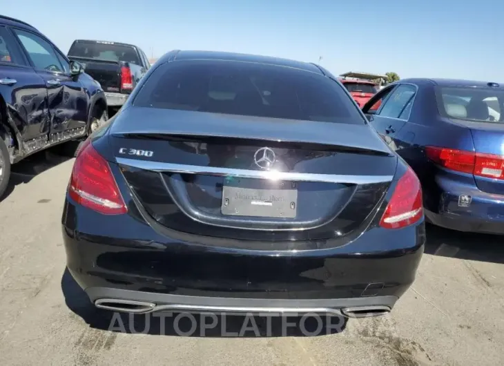 MERCEDES-BENZ C 300 2015 vin 55SWF4JB0FU080537 from auto auction Copart