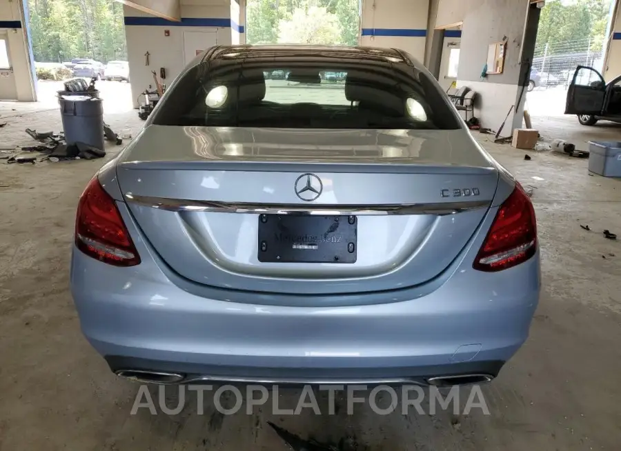 MERCEDES-BENZ C 300 2015 vin 55SWF4JBXFU066631 from auto auction Copart