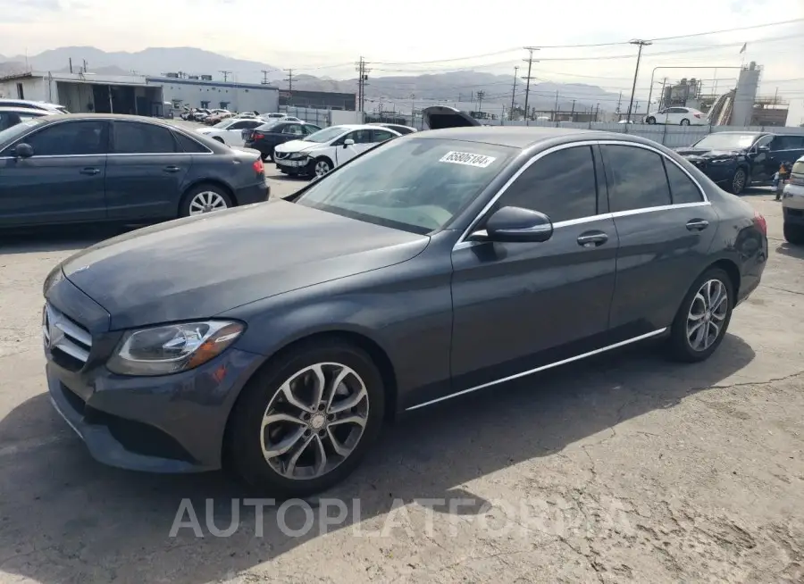 MERCEDES-BENZ C 300 2015 vin 55SWF4JBXFU088063 from auto auction Copart