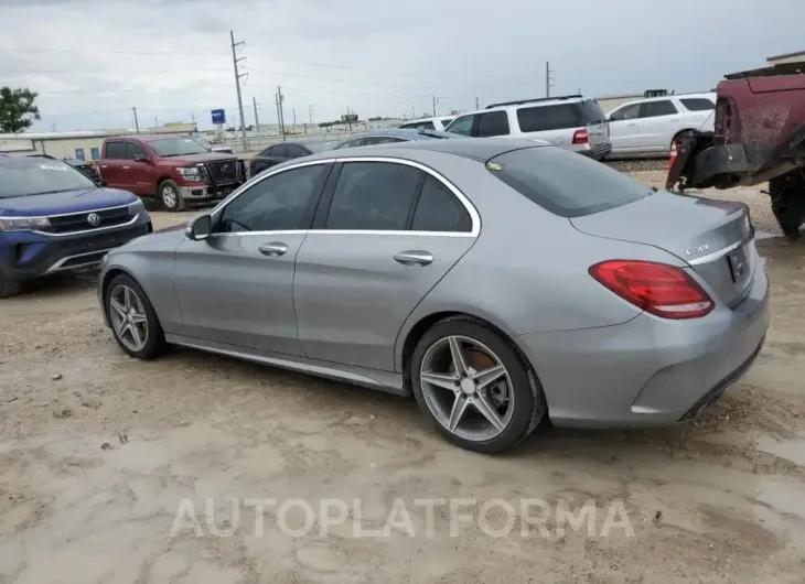 MERCEDES-BENZ C 300 4MAT 2015 vin 55SWF4KB7FU009303 from auto auction Copart