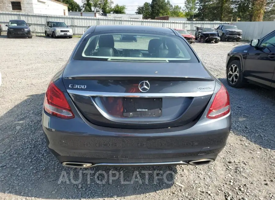 MERCEDES-BENZ C 300 4MAT 2016 vin 55SWF4KB9GU110778 from auto auction Copart