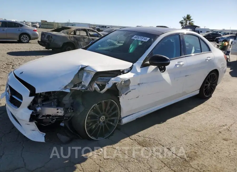 MERCEDES-BENZ C 300 2021 vin W1KWF8DB8MR615924 from auto auction Copart