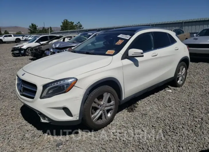 MERCEDES-BENZ GLA 250 4M 2015 vin WDCTG4GB9FJ030571 from auto auction Copart