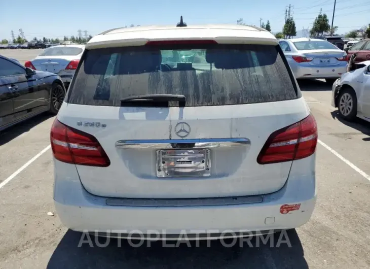 MERCEDES-BENZ B 250E 2016 vin WDDVP9AB2GJ009587 from auto auction Copart