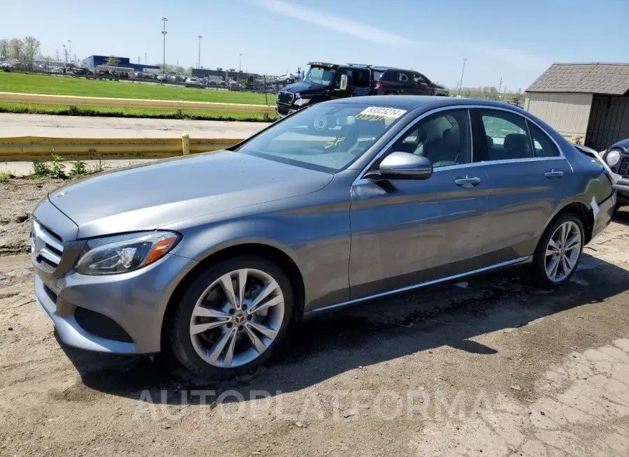 MERCEDES-BENZ C 300 4MAT 2018 vin WDDWF4KBXJR343108 from auto auction Copart