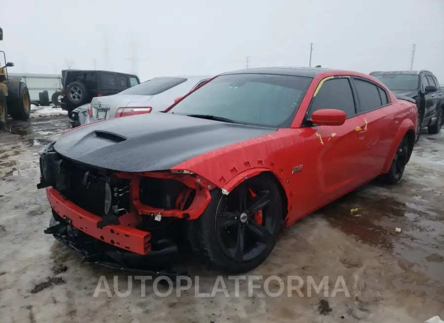 DODGE CHARGER SC 2021 vin 2C3CDXGJ2MH553070 from auto auction Copart