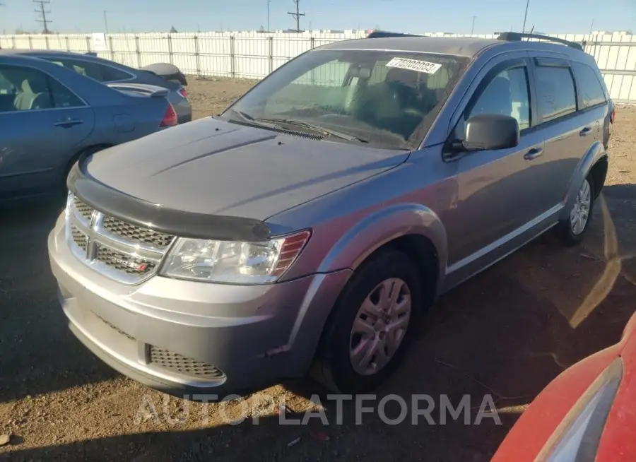 DODGE JOURNEY SE 2018 vin 3C4PDCABXJT183805 from auto auction Copart