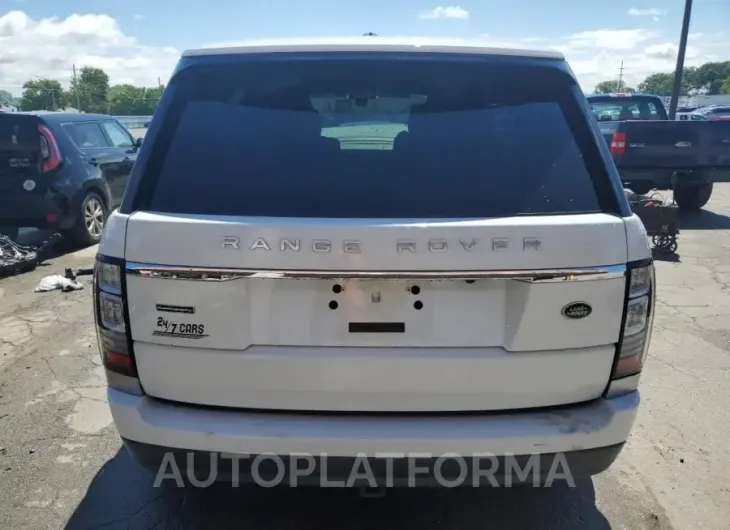 LAND ROVER RANGE ROVE 2015 vin SALGW3TF8FA215796 from auto auction Copart