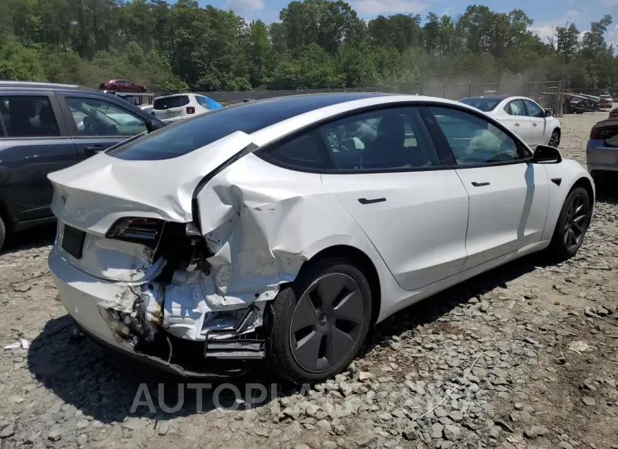 TESLA MODEL 3 2021 vin 5YJ3E1EA2MF851987 from auto auction Copart