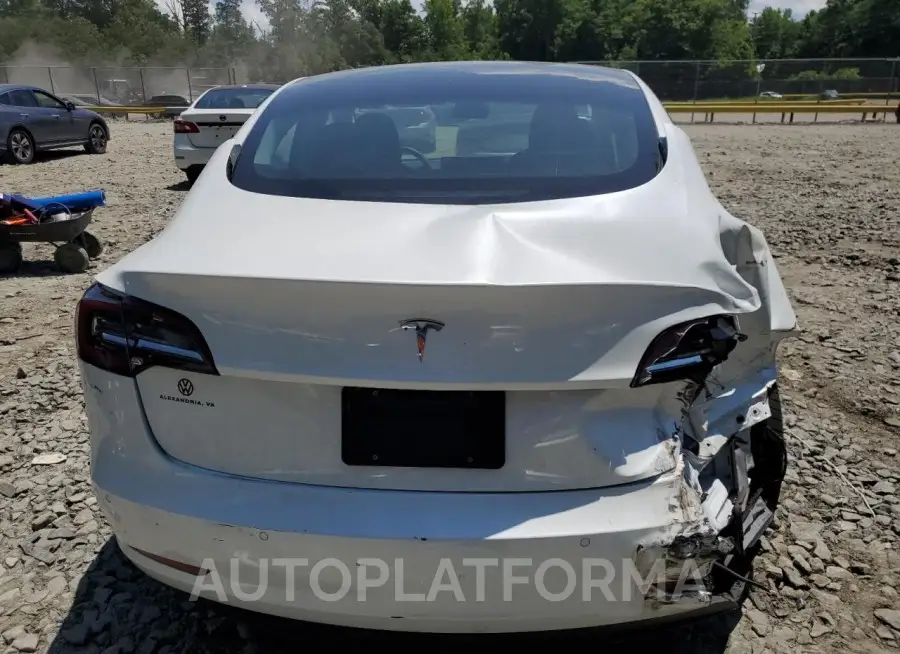 TESLA MODEL 3 2021 vin 5YJ3E1EA2MF851987 from auto auction Copart