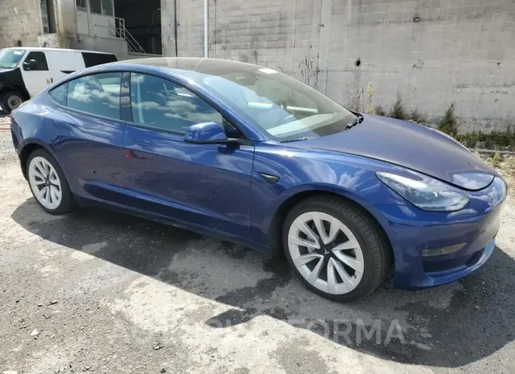 TESLA MODEL 3 2022 vin 5YJ3E1EA6NF368942 from auto auction Copart