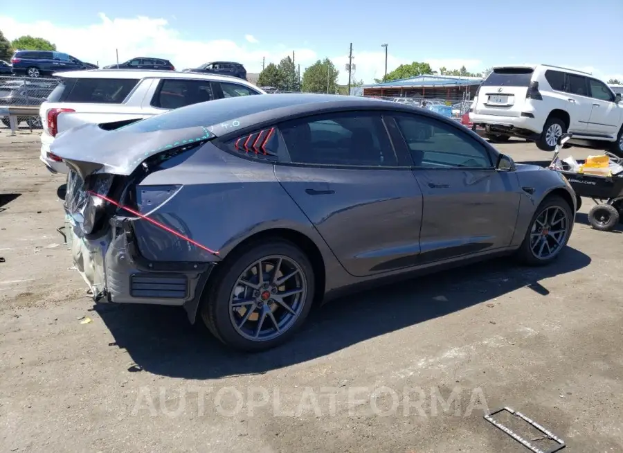 TESLA MODEL 3 2023 vin 5YJ3E1EA6PF680214 from auto auction Copart