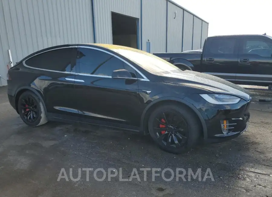 TESLA MODEL X 2018 vin 5YJXCAE27JF110942 from auto auction Copart