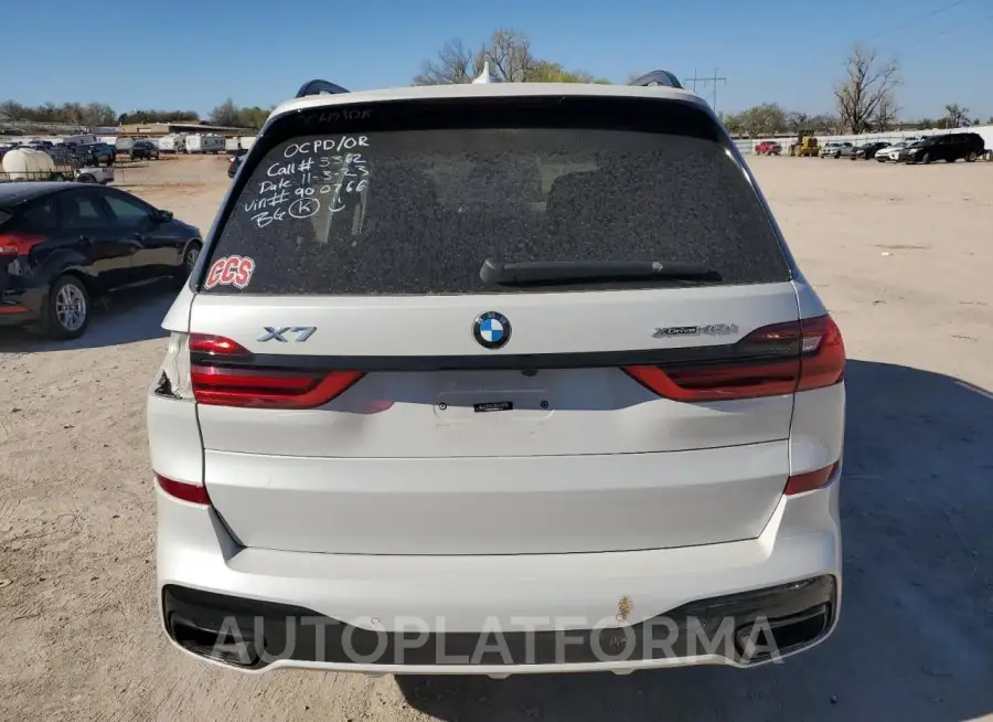 BMW X7 XDRIVE4 2022 vin 5UXCW2C08N9N00766 from auto auction Copart