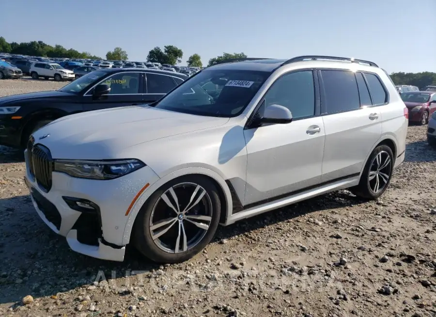 BMW X7 M50I 2022 vin 5UXCX6C07N9K47038 from auto auction Copart