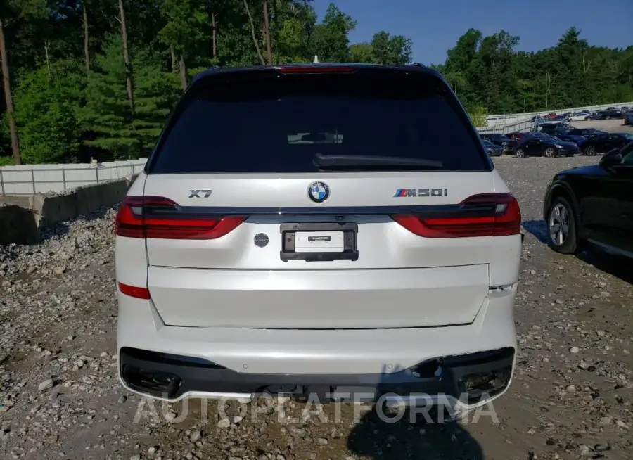 BMW X7 M50I 2022 vin 5UXCX6C07N9K47038 from auto auction Copart