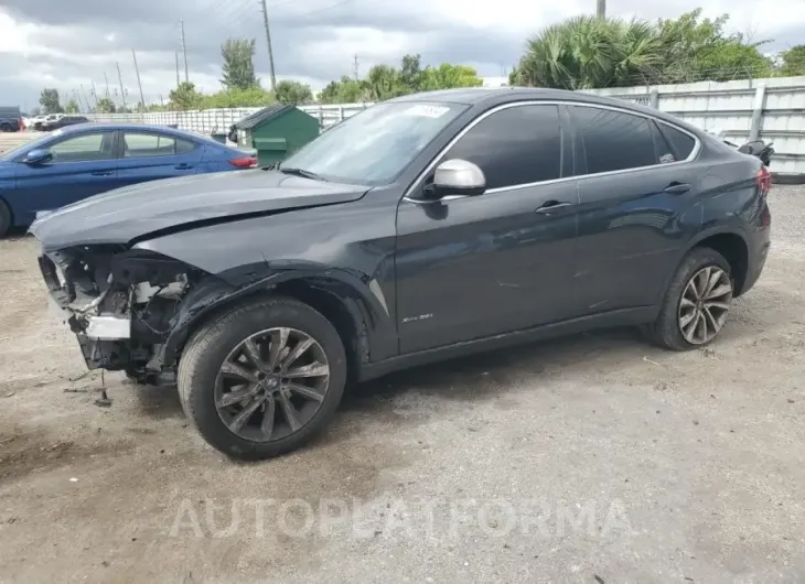 BMW X6 XDRIVE3 2017 vin 5UXKU2C36H0U29040 from auto auction Copart