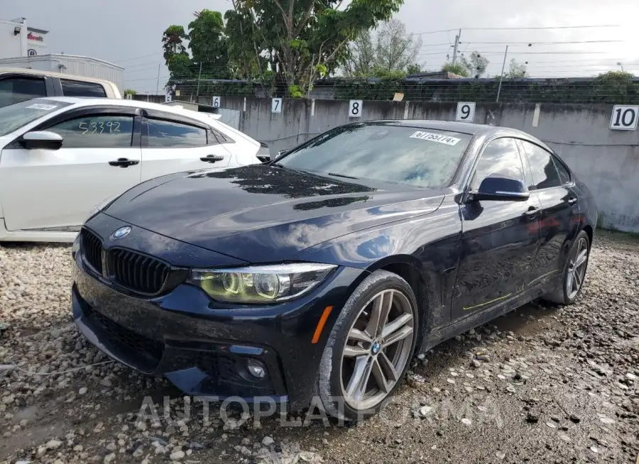 BMW 430I GRAN 2020 vin WBA4J1C04LBU67797 from auto auction Copart