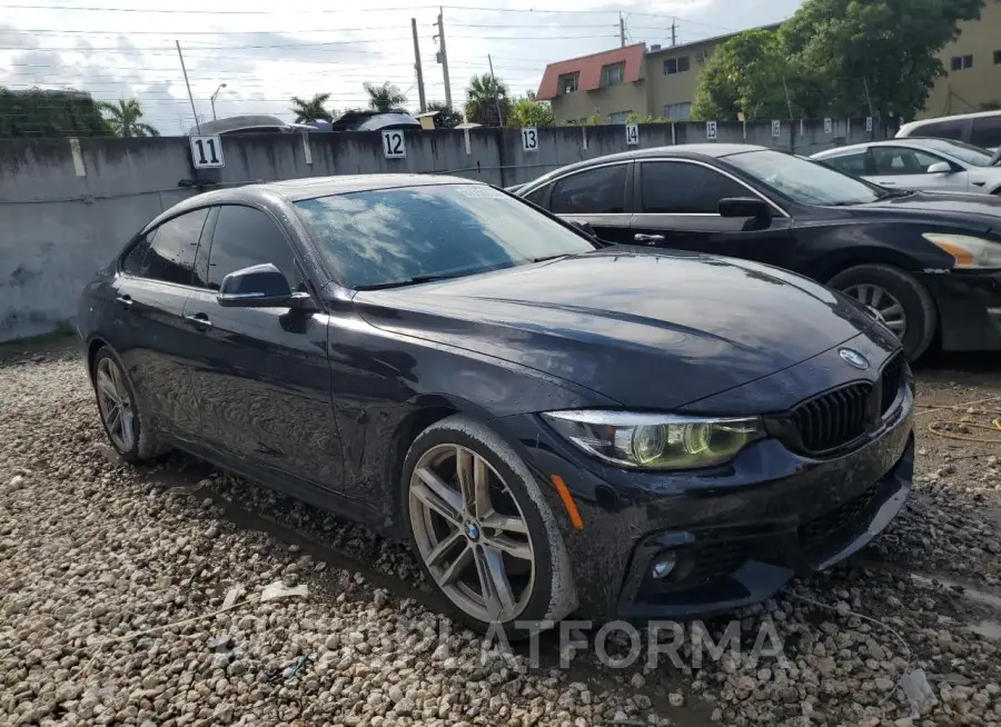 BMW 430I GRAN 2020 vin WBA4J1C04LBU67797 from auto auction Copart