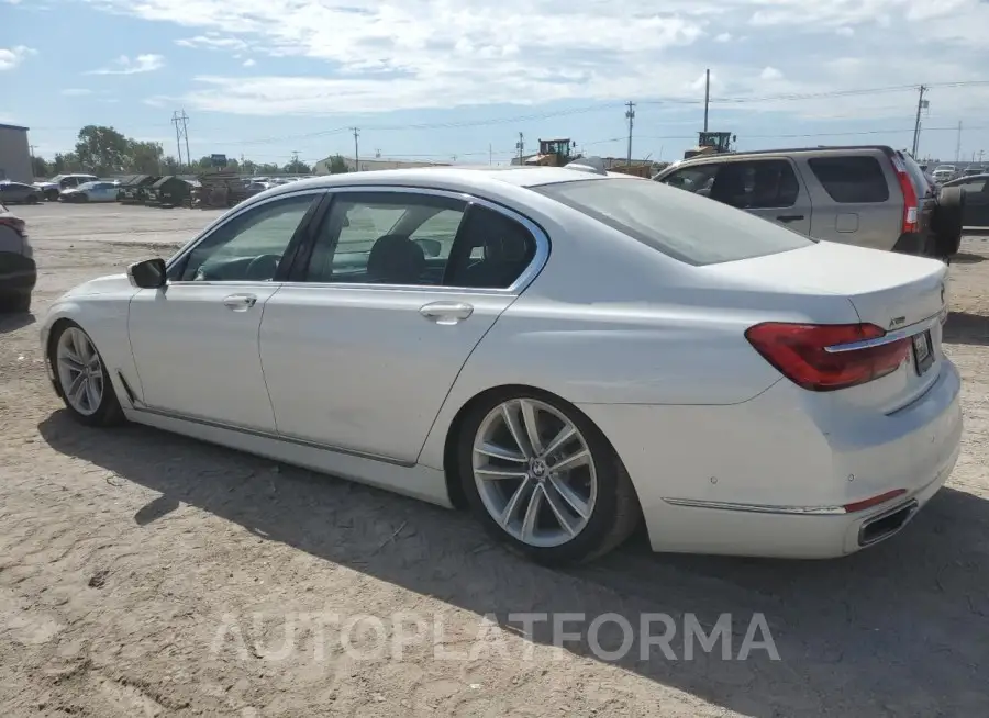 BMW 750 XI 2016 vin WBA7F2C56GG416570 from auto auction Copart