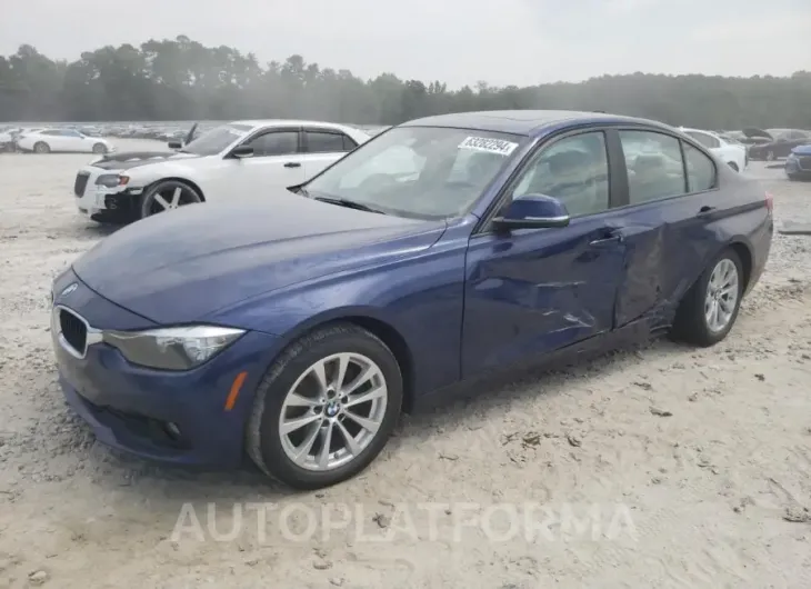 BMW 320 I 2017 vin WBA8E1G33HNU16341 from auto auction Copart