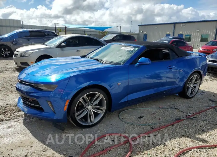 CHEVROLET CAMARO LT 2018 vin 1G1FB3DX0J0185318 from auto auction Copart