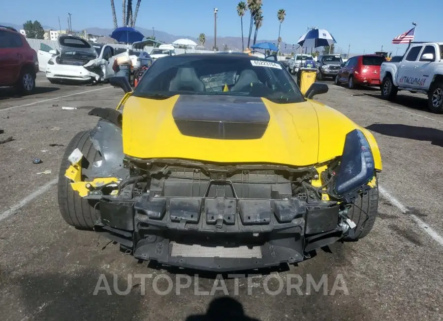 CHEVROLET CORVETTE Z 2019 vin 1G1YT3D68K5609085 from auto auction Copart