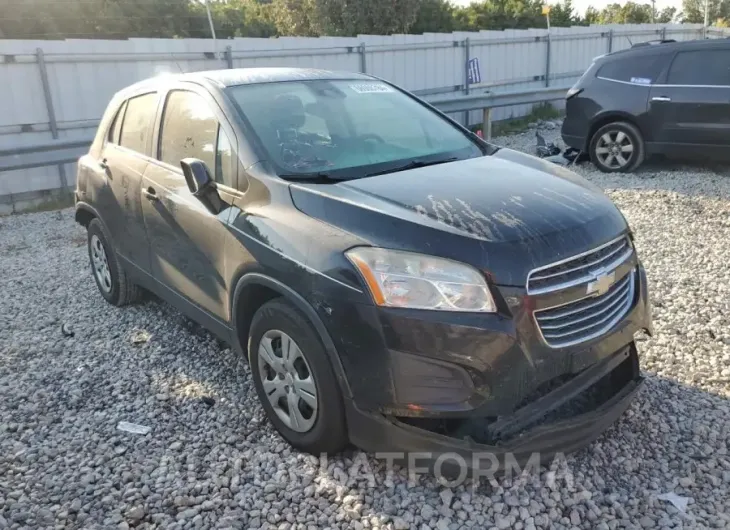 CHEVROLET TRAX LS 2015 vin KL7CJKSB3FB191427 from auto auction Copart