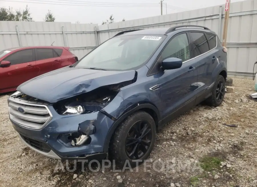 FORD ESCAPE SE 2018 vin 1FMCU9GD8JUA00655 from auto auction Copart