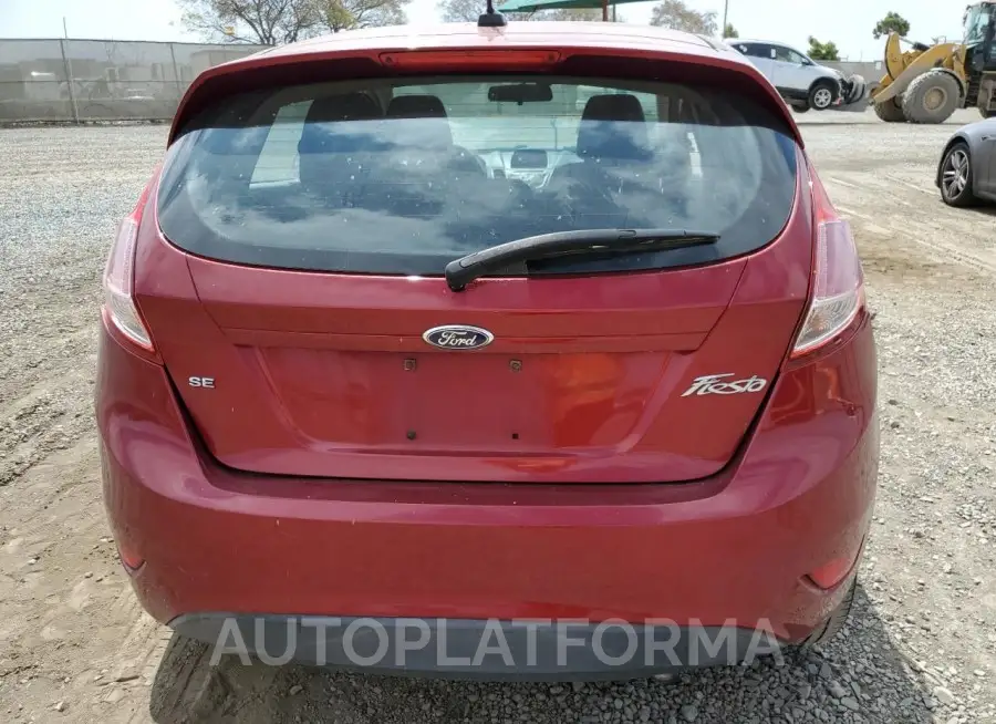 FORD FIESTA SE 2015 vin 3FADP4EJ3FM208293 from auto auction Copart