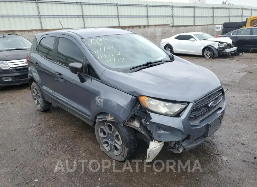 FORD ECOSPORT S 2018 vin MAJ3P1REXJC219292 from auto auction Copart