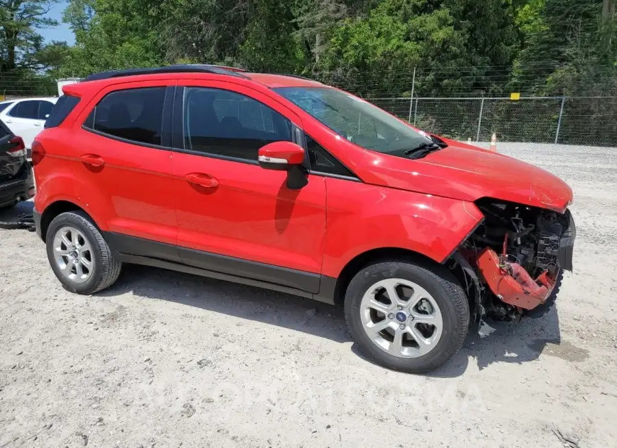 FORD ECOSPORT S 2020 vin MAJ3S2GE9LC324657 from auto auction Copart