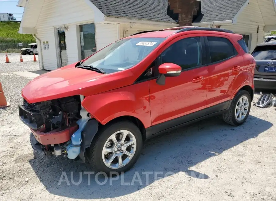 FORD ECOSPORT S 2020 vin MAJ3S2GE9LC324657 from auto auction Copart