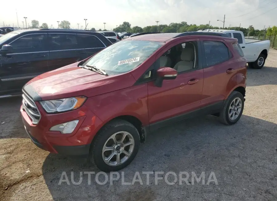 FORD ECOSPORT S 2018 vin MAJ6P1ULXJC170419 from auto auction Copart