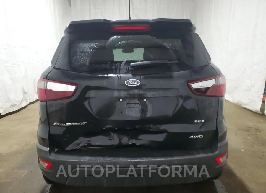 FORD ECOSPORT S 2020 vin MAJ6S3JL5LC347461 from auto auction Copart