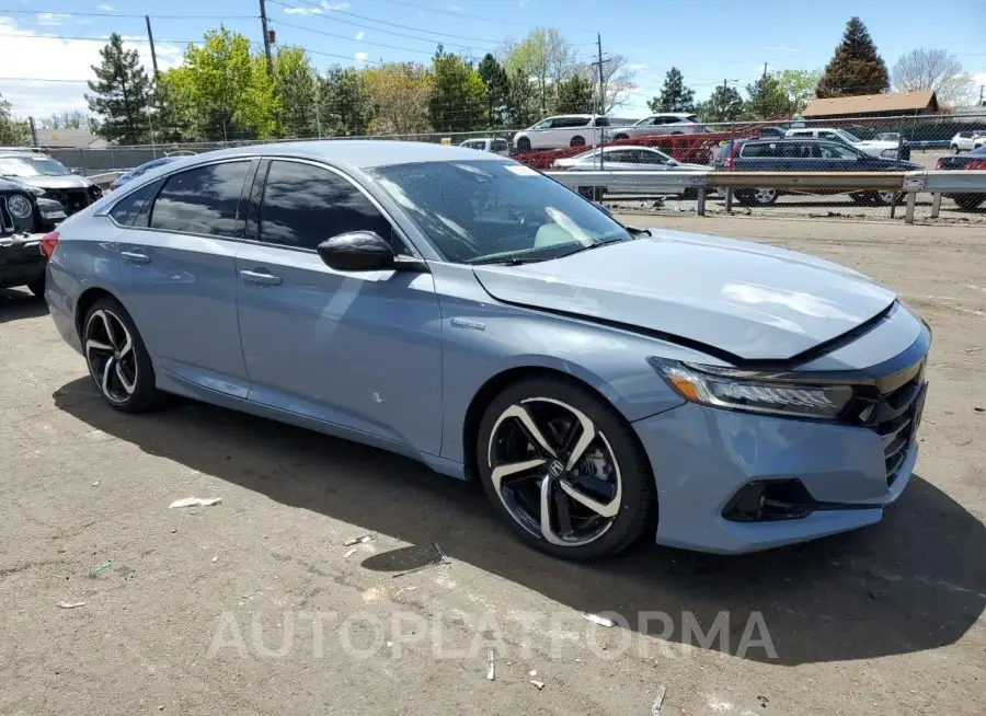 HONDA ACCORD HYB 2022 vin 1HGCV3F21NA046660 from auto auction Copart