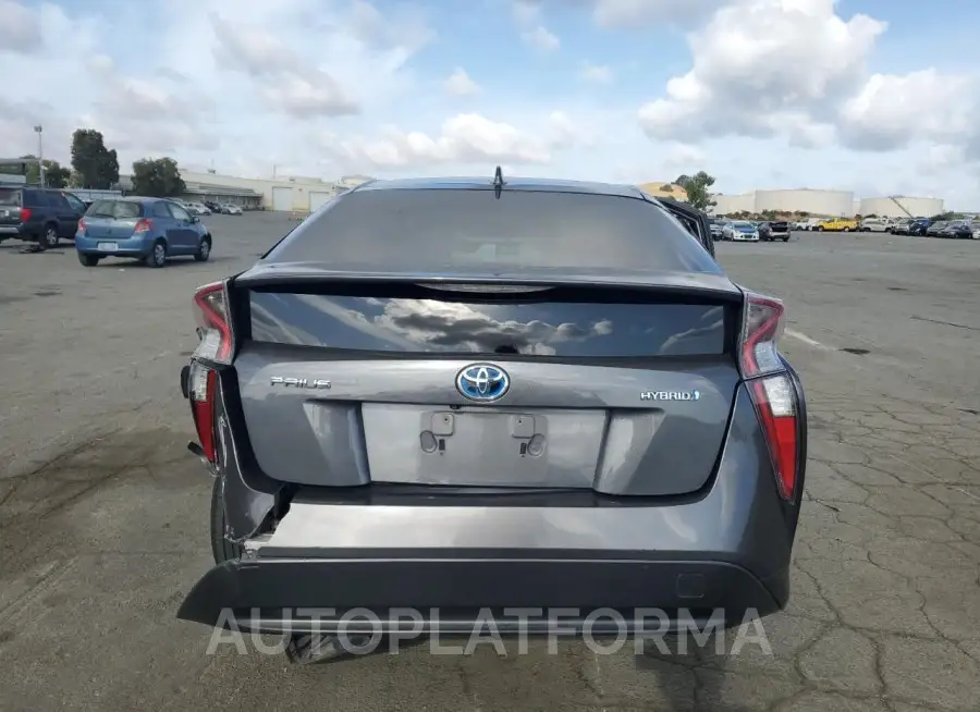 TOYOTA PRIUS 2017 vin JTDKBRFU4H3041470 from auto auction Copart