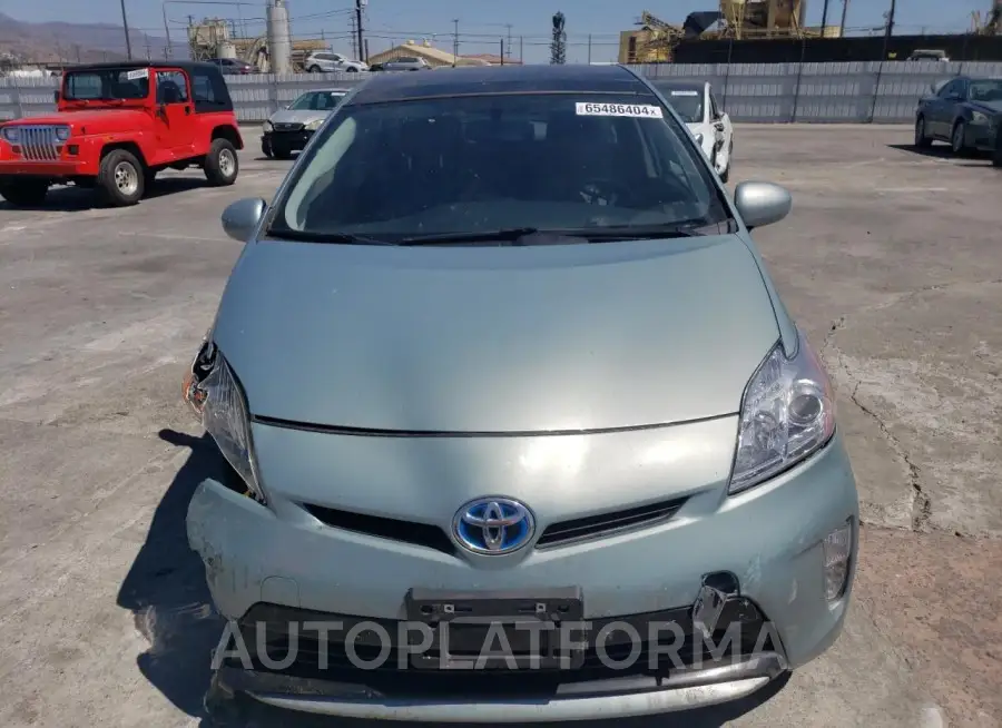 TOYOTA PRIUS 2015 vin JTDKN3DU3F1959730 from auto auction Copart