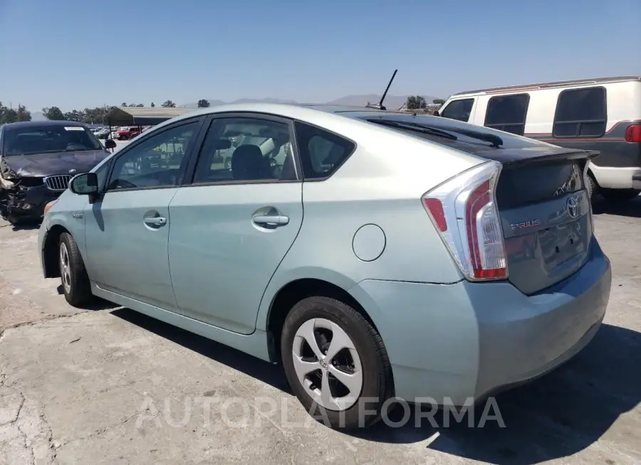 TOYOTA PRIUS 2015 vin JTDKN3DU3F1959730 from auto auction Copart