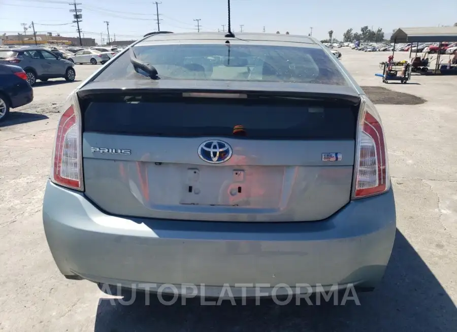 TOYOTA PRIUS 2015 vin JTDKN3DU3F1959730 from auto auction Copart