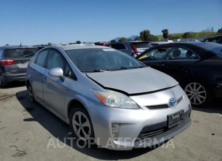 TOYOTA PRIUS 2015 vin JTDKN3DU7F1992424 from auto auction Copart