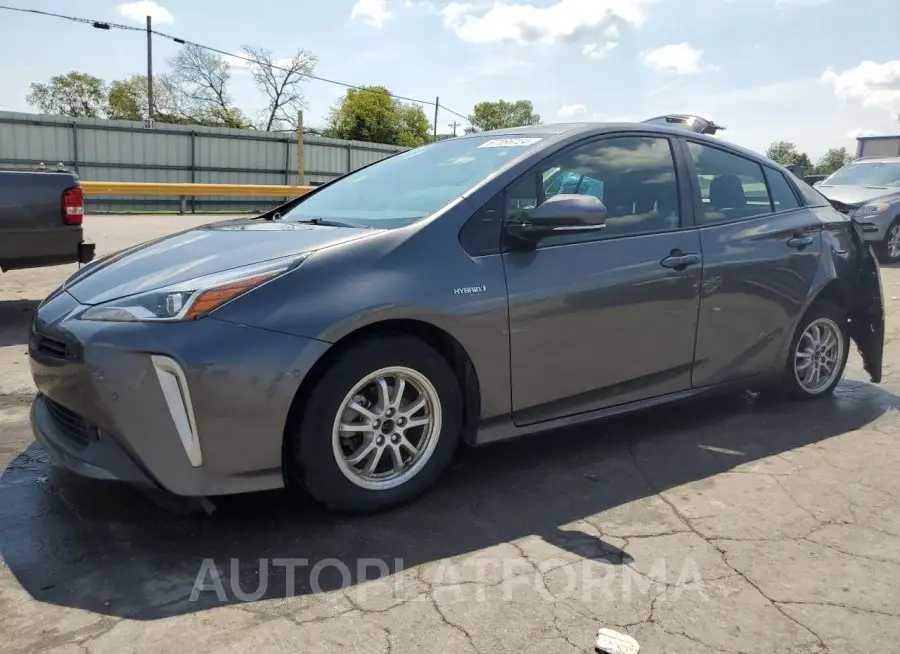 TOYOTA PRIUS 2019 vin JTDL9RFUXK3001420 from auto auction Copart