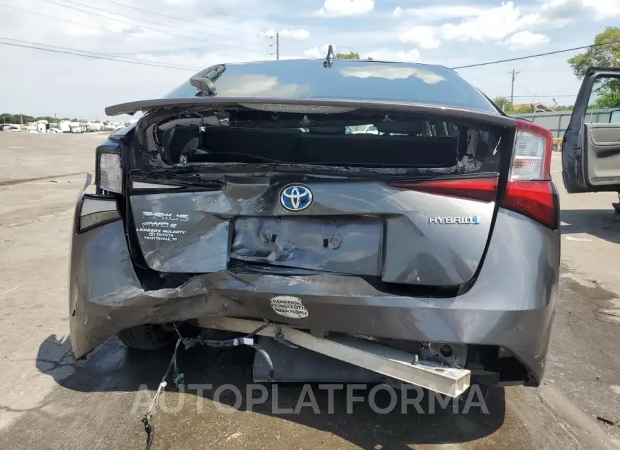 TOYOTA PRIUS 2019 vin JTDL9RFUXK3001420 from auto auction Copart