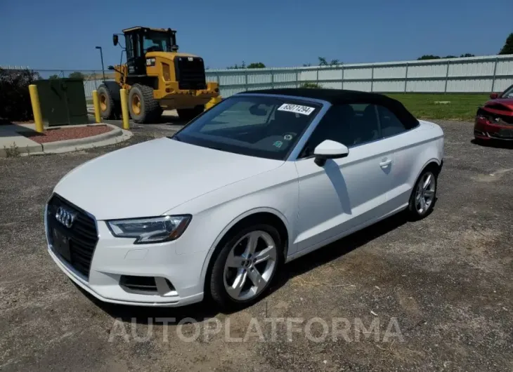 AUDI A3 PREMIUM 2017 vin WAU78LFF4H1020050 from auto auction Copart