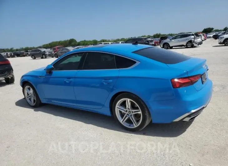 AUDI A5 PRESTIG 2022 vin WAUEACF50NA037362 from auto auction Copart