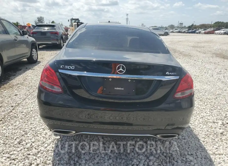 MERCEDES-BENZ C 300 4MAT 2015 vin 55SWF4KB4FU034885 from auto auction Copart