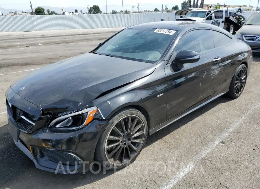 MERCEDES-BENZ C 300 2018 vin WDDWJ4JB8JF676330 from auto auction Copart