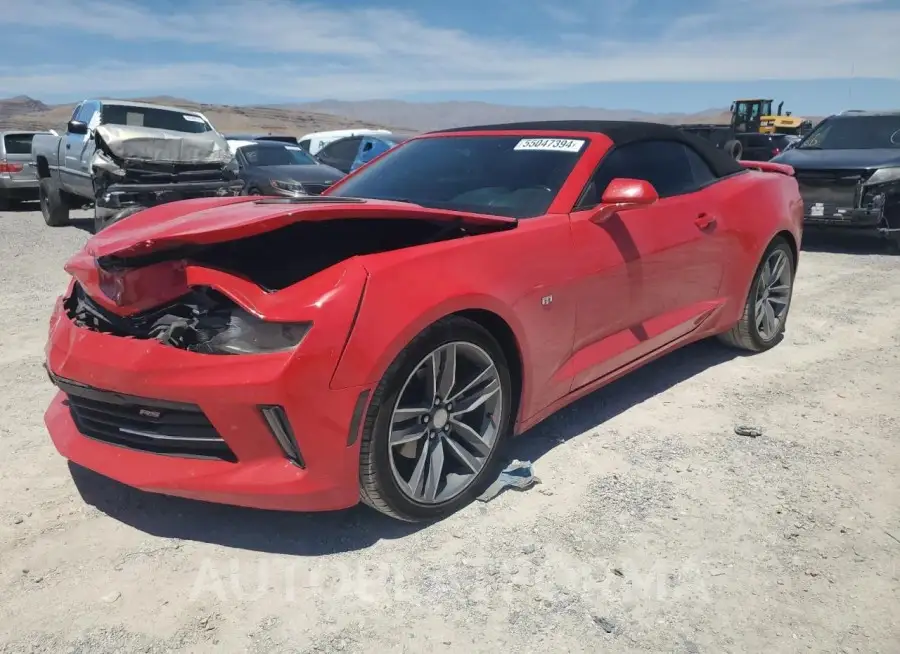 CHEVROLET CAMARO LT 2017 vin 1G1FB3DS2H0171130 from auto auction Copart