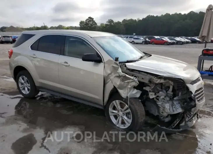 CHEVROLET EQUINOX LS 2016 vin 2GNALBEK3G1166407 from auto auction Copart